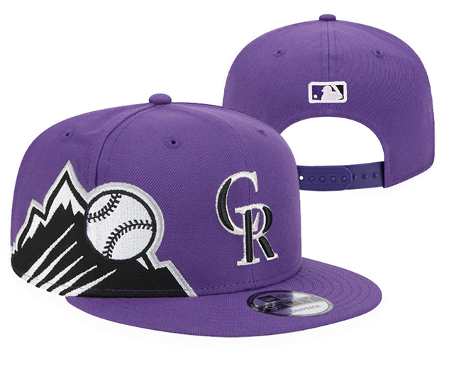 Colorado Rockies 2025 Stitched Snapback Hats 002